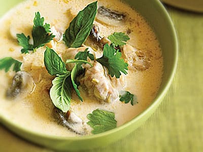 mamba_eat_enjoying_winter_thai_chicken_soup