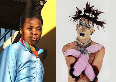 Zanele Muholi and Steven Cohen 