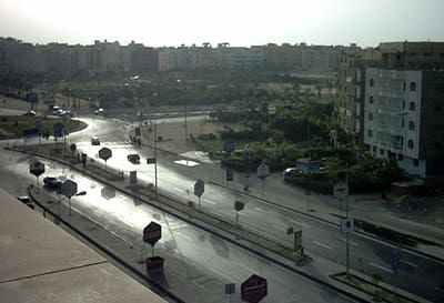 6th of October City, outside of Cairo