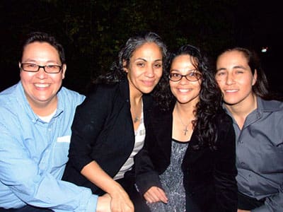 Free! Kristie Mayhugh, Cassandra Rivera, Elizabeth Ramirez & Anna vasquez (Pic: Debbie Nathan)
