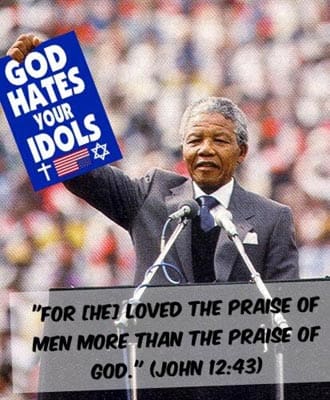 One of the images posted on Twitter by the Westboro Baptist Church