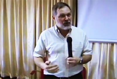Scott Lively in Uganda (Pic: God Loves Uganda)