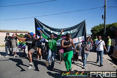 Khumbulani Pride in May 2013
