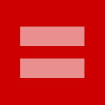 Supporters of marriage equality have been urged to change their social media profile pictures to this logo