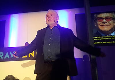 James McIntyre at the WeTheBrave launch