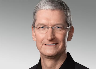 Apple's Tim Cook, the first openly gay Fortune 500 CEO