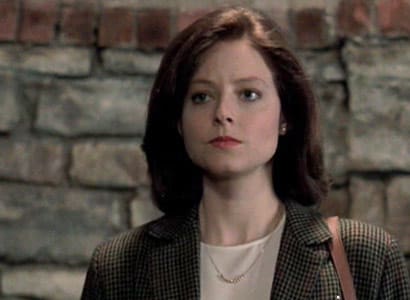 Jodie Foster in Silence of the Lambs