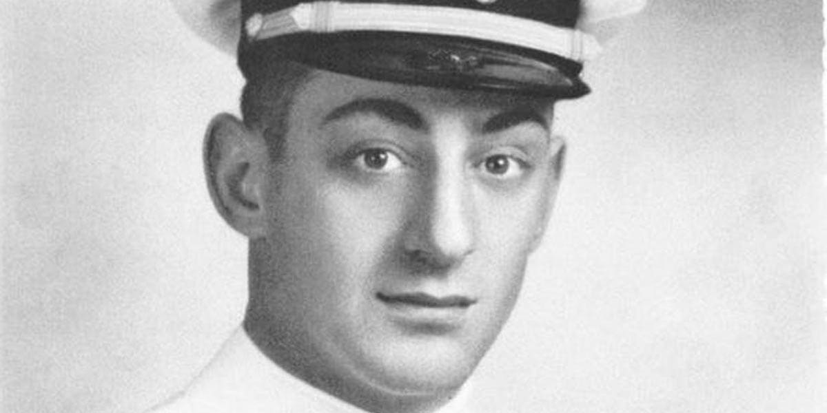Harvey Milk when he was in the US Navy