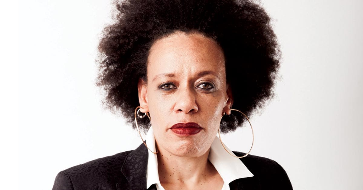 A striking photo portrait of Beverley Ditsie.