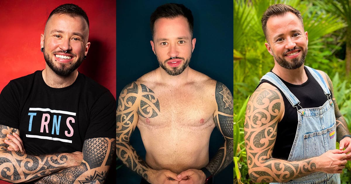 Max Appenroth was the first transmasculine Mr Gay World finalist