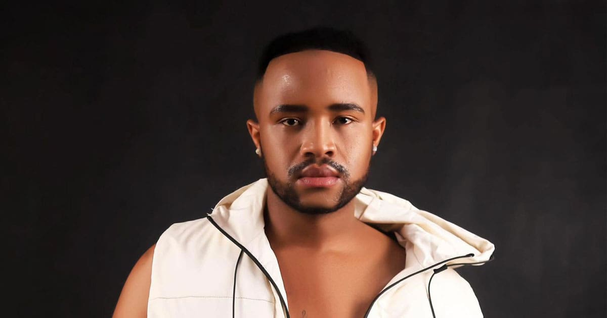 A studio portrait photograph of an earnest-looking Inno Matijane