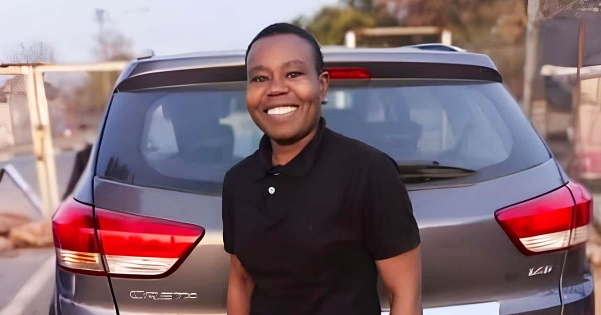 A photo of Hermina Khoza, a queer woman from Bekkersdal, who was murdered in a suspected hate crime shooting